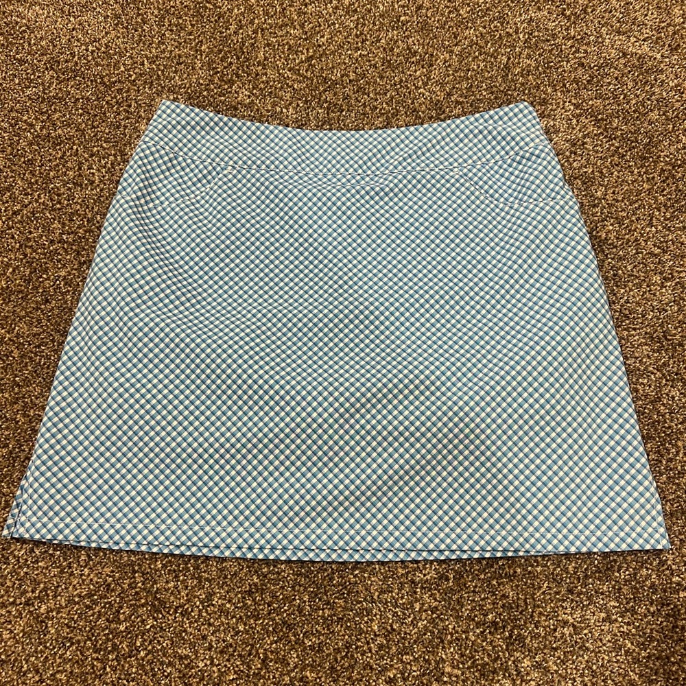 Adidas Blue A-Line Mini Skirt Resort Wear